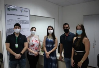 Secretaria de Saúde recepciona profissionais de Pato Branco para compartilhar experiências