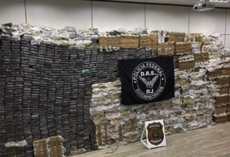 Polícia Federal apreende cerca de 2,5 toneladas de cocaína no Rio