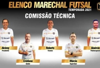 Marechal Futsal confirma participação na Liga Nacional em 2021