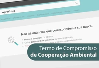 Plataforma digital firma acordo com MP e interrompe venda de agrotóxicos