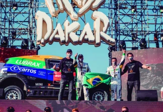 Bandeirada: Brasil no pódio no último dia do Rali Dakar