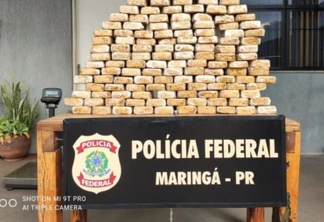 PF apreende 154 kg de crack em caminhão que teria saído de Ponta Porã