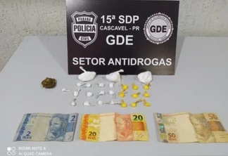 Polícia prende suspeito de tráfico de drogas no Bairro Morumbi