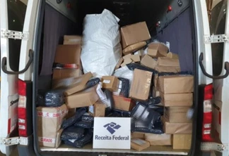 Receita Federal em Cascavel retém mais de 600 volumes de remessas postais irregulares em operação