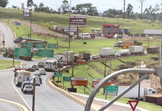 Obras do Trevo Cataratas mudam o acesso à BR-277 a partir de segunda-feira