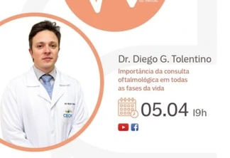 Semana da Saúde da Amic inicia com palestra sobre importância da saúde dos olhos