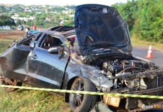 Motorista morre em capotamento na BR-277 em São Miguel do Iguaçu
