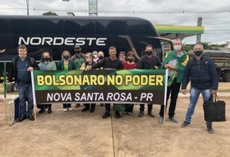 Grupos de Marechal, Quatro Pontes e Nova Santa Rosa vão a Brasília participar do Movimento Brasil Verde Amarelo