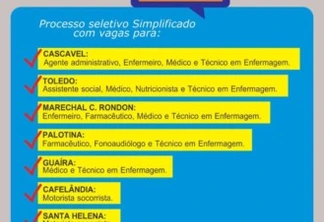 Terminam nesta segunda-feira as inscrições do PSS do Consamu