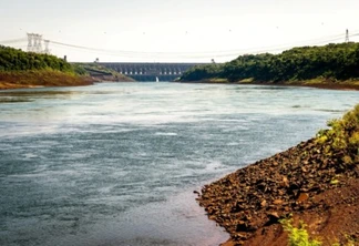 Usina conclui operação especial para elevar o nível do Rio Paraná