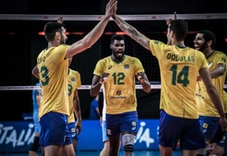 Vôlei vence e lidera a Liga das Nações