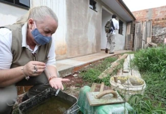 Setor de Endemias vistoria locais com maiores índices de infestação do Aedes aeypti