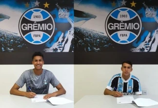 Meninos da base do Cascavel assinam com Grêmio por empréstimo até o fim de 2021