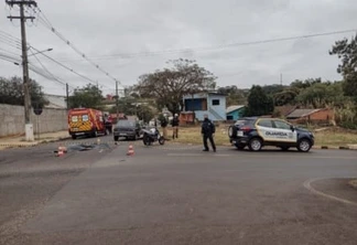 Homem morre em acidente de trânsito na Avenida João Paulo II em Foz do Iguaçu