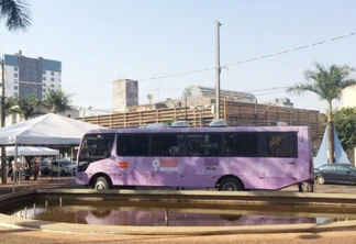 Secretaria de Justiça, Família e Trabalho anuncia retorno do Ônibus Lilás para orientação das mulheres vítimas de violência  -  Curitiba, 03/08/2021  -  Foto: SEJUF