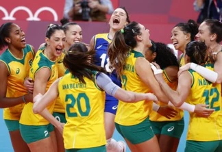 Jogos: Brasil bate Coreia do Sul e pega EUA na final do vôlei feminino