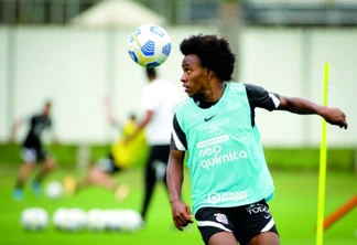 FOTO – Willian poderá fazer sua estreia pelo Corinthians