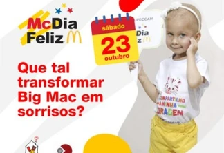 McDia Feliz: a felicidade de crianças e adolescentes na luta contra o câncer