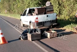 Apicultor é atingido por disparos de arma de fogo e morre na beira da rodovia em Tibagi