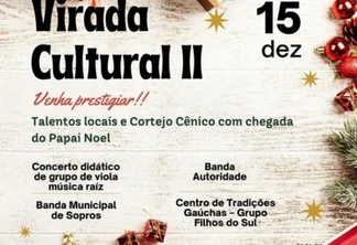 Hoje (15) tem Papai Noel na Praça Central e muitas outras atrações em Santa Helena