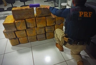 PRF apreende quase 300 kg de maconha no Oeste do Estado