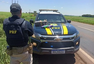 Traficantes são presos pela PRF após carro quebrar na rodovia