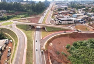 Alças de acesso darão mais segurança aos motoristas no viaduto da Avenida Olindo Periolo