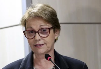 A ministra da Agricultura, Tereza Cristina, participa do lançamento da 15ª Campanha Nacional de Promoção dos Produtos Orgânicos, no ministério.