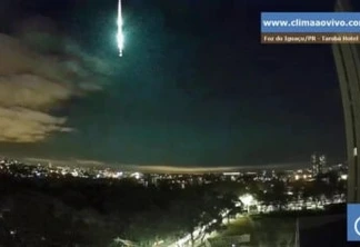 Queda de meteoro é registrada por estação de monitoramento no Paraná