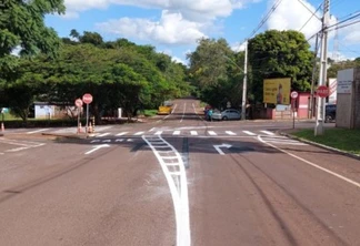 Transitar altera sinalização no cruzamento da São Paulo x Eduardo Tadeu Melani