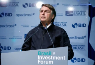 Presidente da República Jair Bolsonaro, participa da cerimônia de Abertura do 5º Fórum de Investimento Brasil 2022