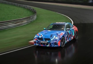Novo BMW M2 passa por testes