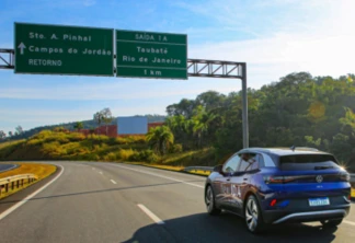 VW ID.4 faz trajeto de São Paulo ao Rio de Janeiro com única carga