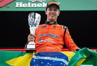 Paranaense Felipe Drugovich é campeão da Fórmula 2