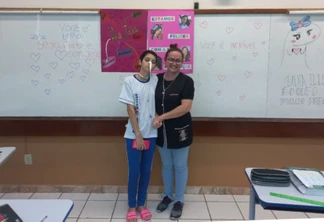 PARANÁ: Professora transforma a vida de aluna com doença rara