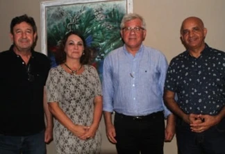 Wilson Oliveira , Joice Fabrício, Nery José Thomé e Jucelino Costa
