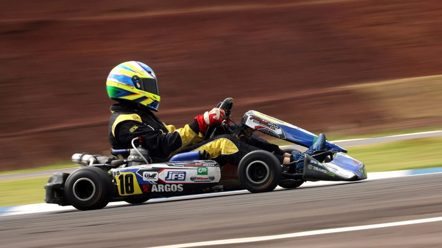 Valdinei Veira dos Santos, de Cascavel, conquistou a vitória na categoria Sênior B/ Foto: Mario Ferreira