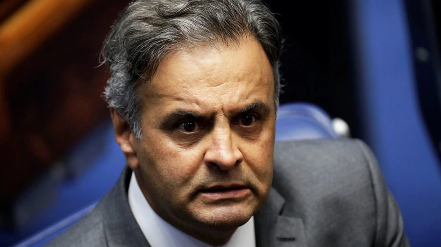 STF determina bloqueio de R$ 1,6 milhão em bens de Aécio Neves