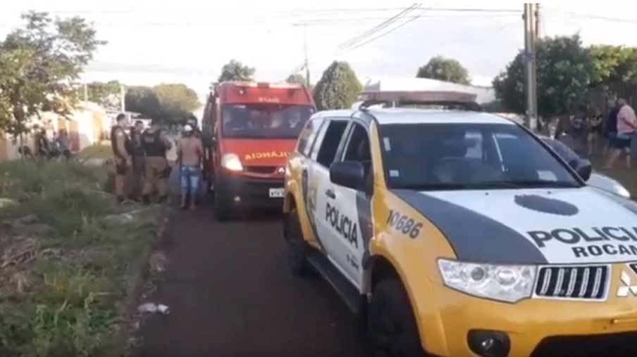 Siate atende pessoa esfaqueada no rosto no bairro Esmeralda em Cascavel