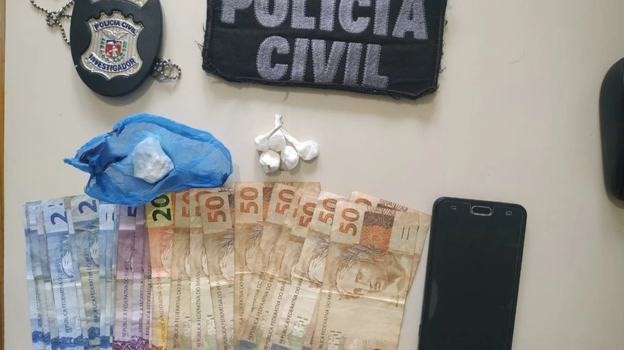 Polícia Civil prende traficante no Jardim Esmeralda