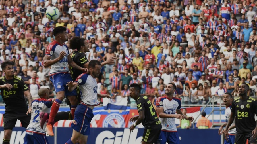 Bahia vence o Flamengo pelo Brasileirão