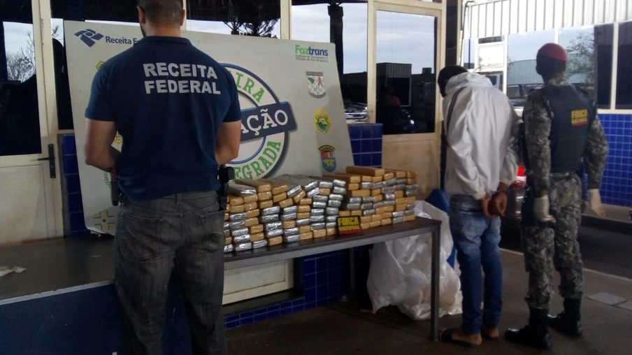 90KG de substância análoga a maconha são apreendidos na Ponte Internacional da Amizade