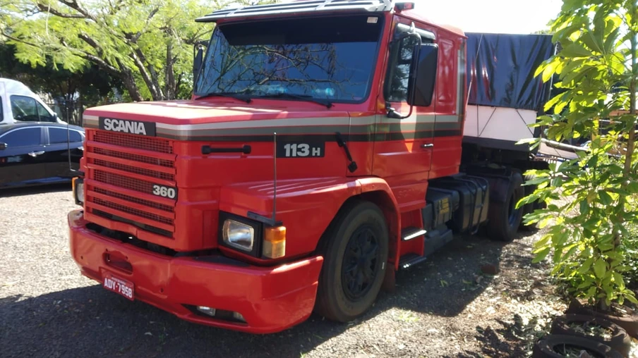 Polícia Civil apreende carreta utilizada em furto de arroz