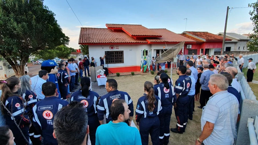 Base do Samu é inaugurada em Tupãssi