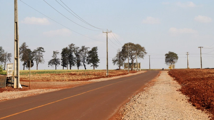 Obras na rodovia quase finalizadas 
Foto:Assessoria