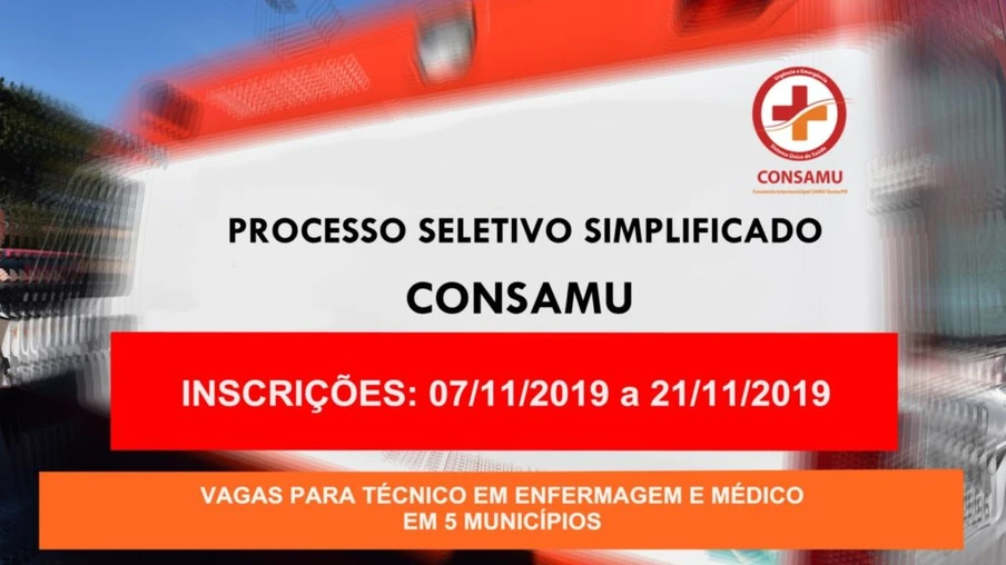 Consamu abre processo seletivo em quatro cidades do oeste