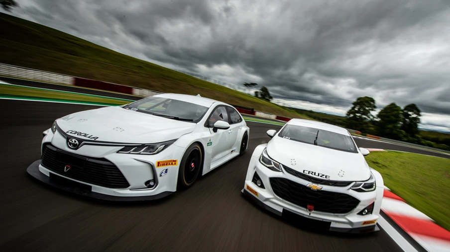 Toyota Corolla e Chevrolet Cruze serão os carros da Stock Car nesta temporada

Crédito: Divulgação
