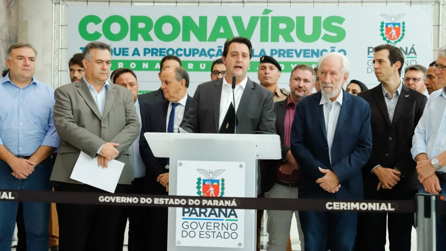 Paraná anuncia medidas para enfrentamento ao coronavírus