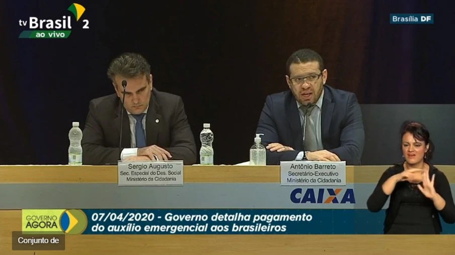 AO VIVO: Caixa divulga informações sobre a disponibilização do auxílio emergencial