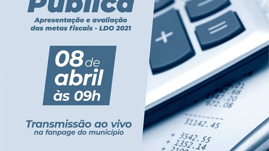 Audiência Pública será transmitida ao vivo pela rede social do Município de Guaíra